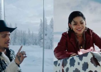 Polémica por el nuevo video de Nodal: la modelo que todos comparan con Cazzu