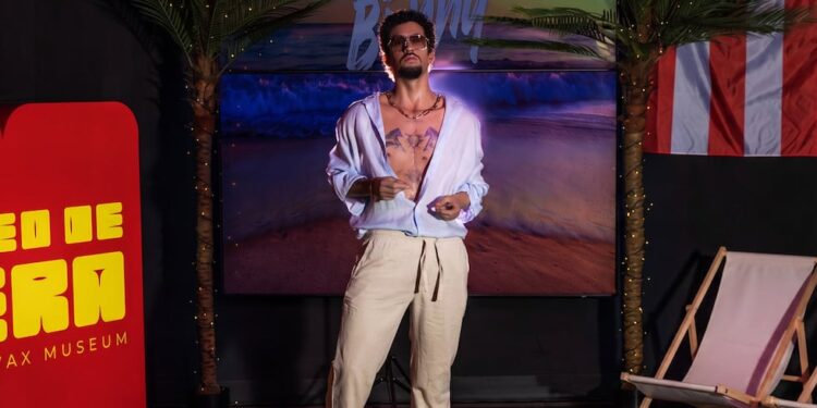 Bad Bunny ya tiene figura oficial en el Museo de Cera de Madrid