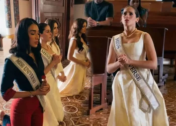 Actual Miss Universo participa en multitudinaria peregrinación religiosa en Costa Rica