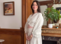 Anne Hathaway y la alegría de la maternidad