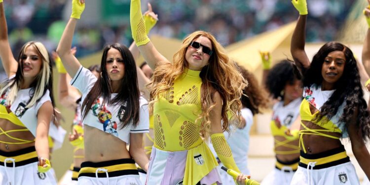Shakira deslumbra en la inauguración del Mundial 2026